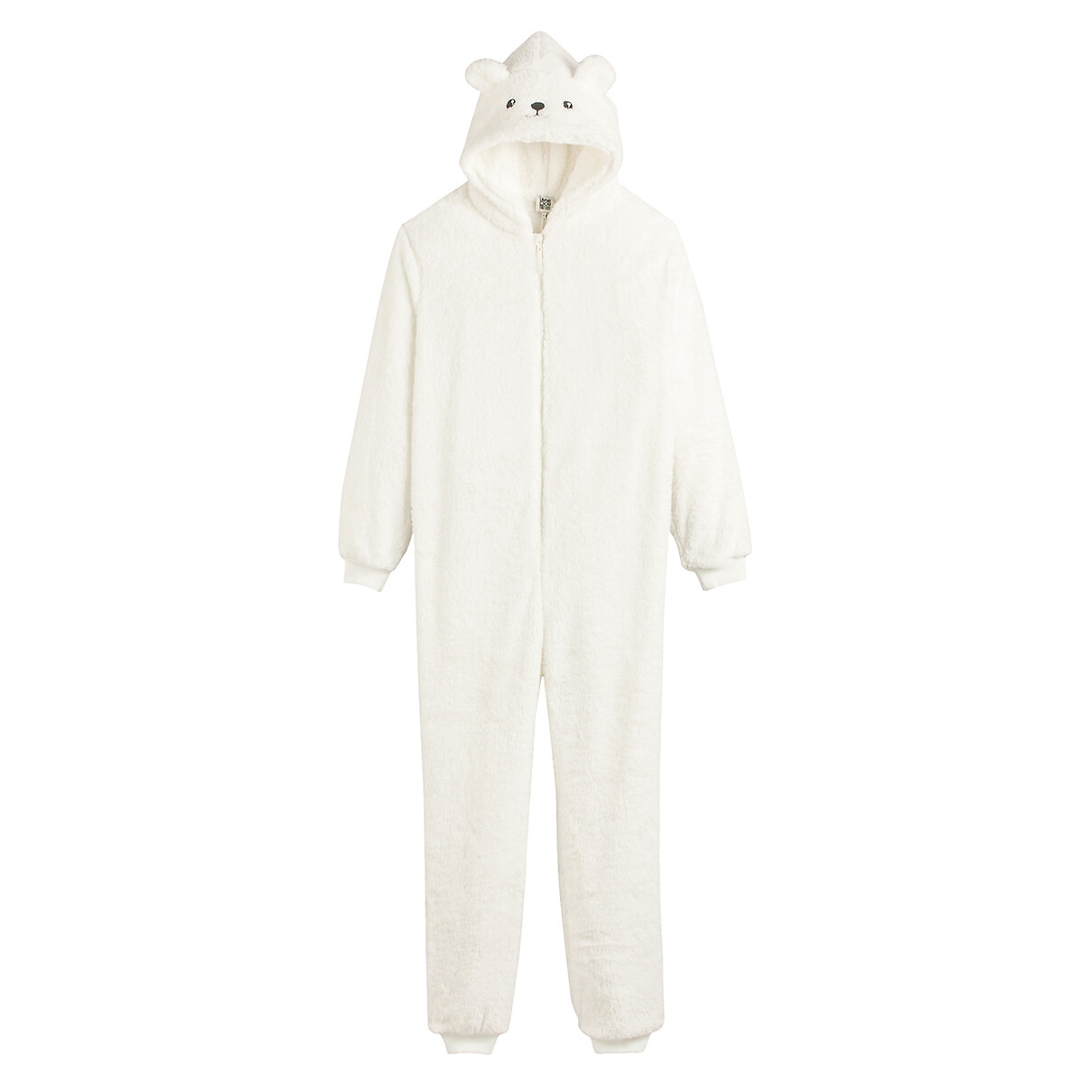 COLEÇÕES LA REDOUTE<br>Macacão com capuz fofinho, estampa de urso