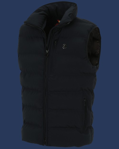 Blackbird Men Short Vest FourStreAirTec, Midnightblue
