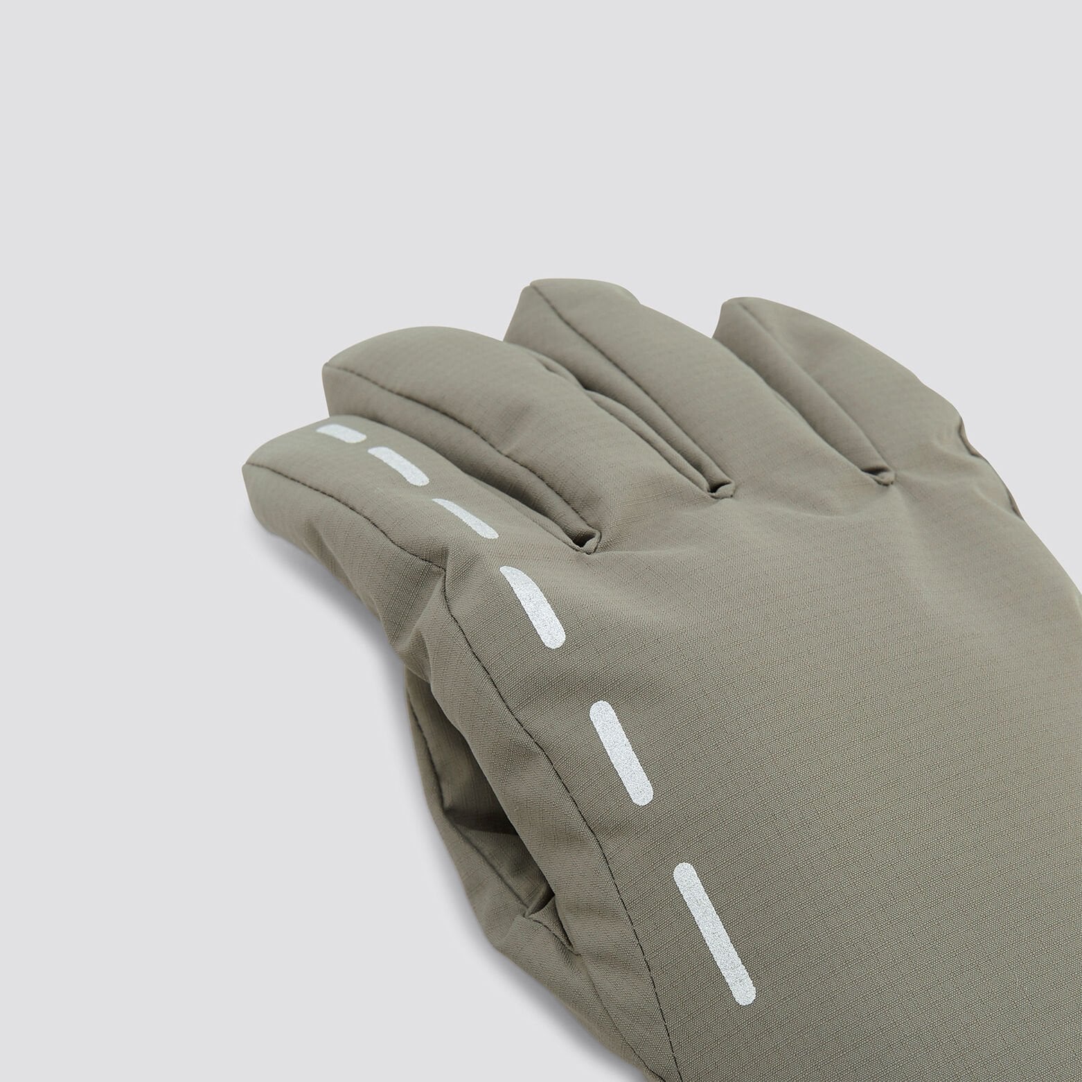 Gants tactiles avec matière imperméable Kaki Clair