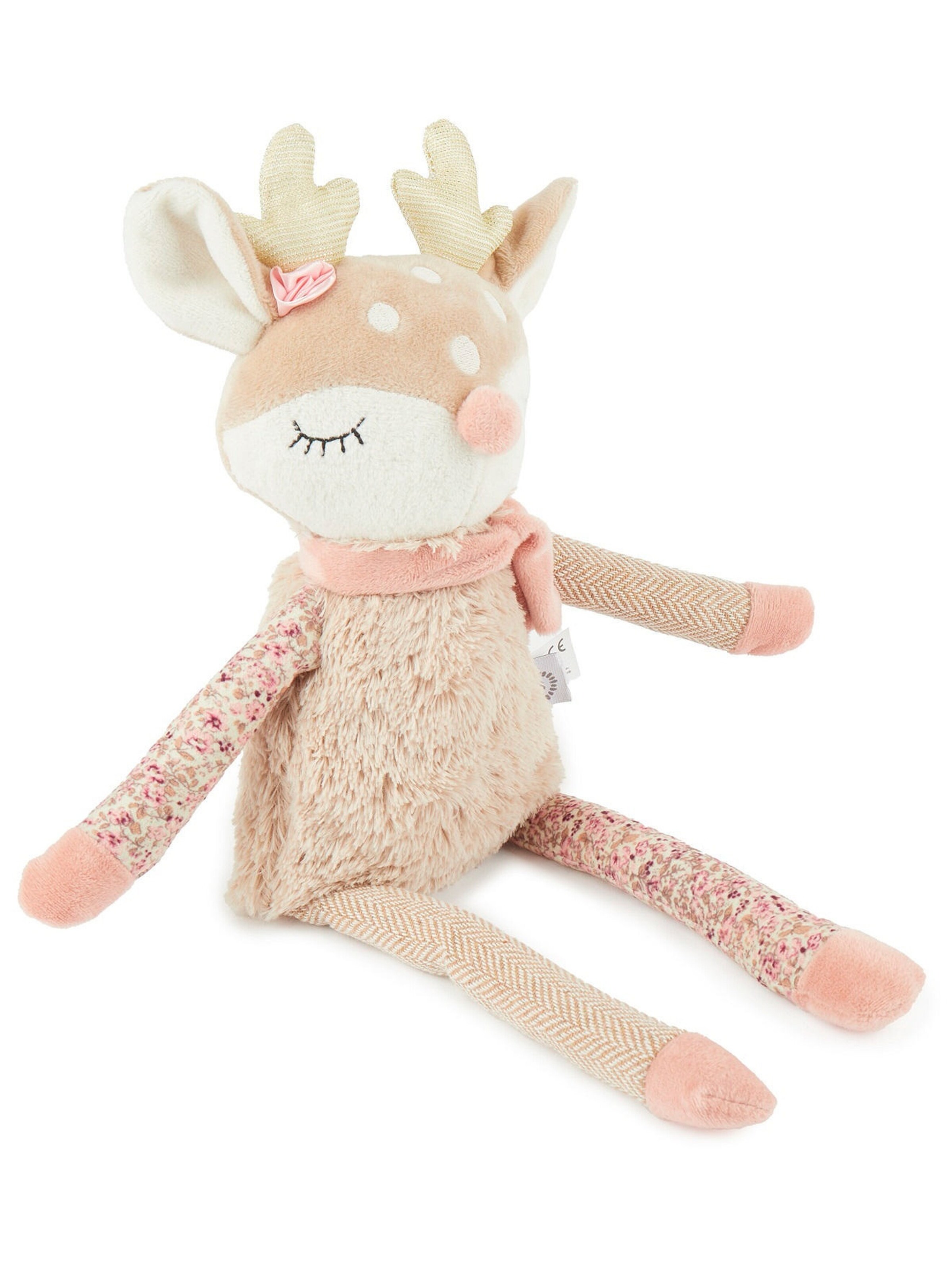 Bieco Kuscheltier Großes Reh - ab Geburt Beige