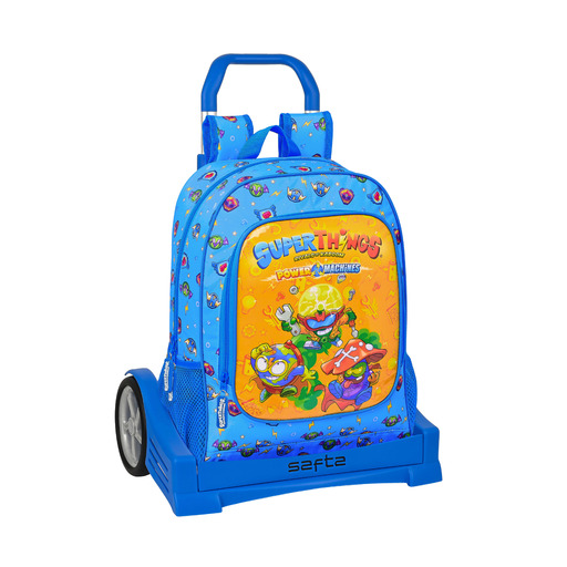 Mochila Escolar Superzings Con Carro Evolution