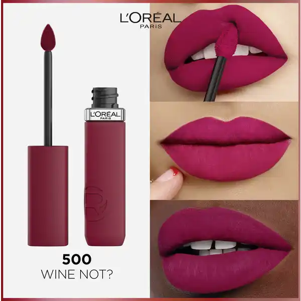 Infaillible Matte Resistance 16H Lippenstift 500 Wine Not?