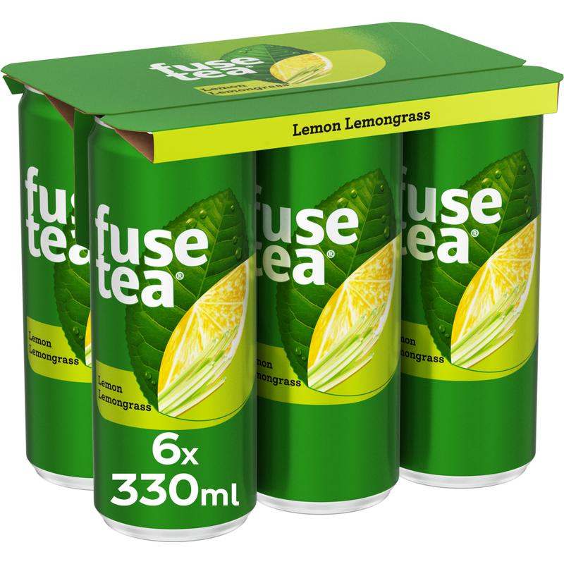 Fuse Tea Eistee Lemon, 33 cl, 6 Stück