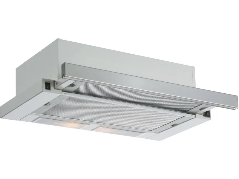 SILVERLINE Crystal SL 1152-90 RF - Hætte - teleskopisk - bredde: 90 cm - dybde: 30.5 cm - udtrækning og recirkulation (-) - stål