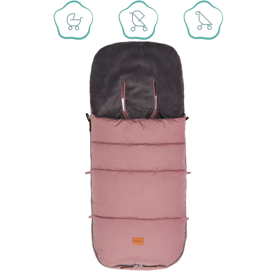 fillikid Winterfußsack Kinley rosé