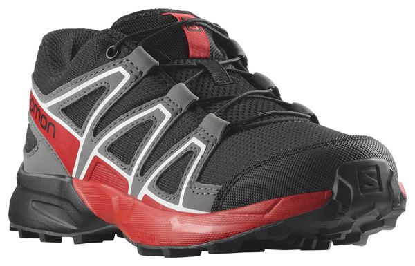 Chaussures Trail Salomon Speedcross Noir/Rouge Enfant