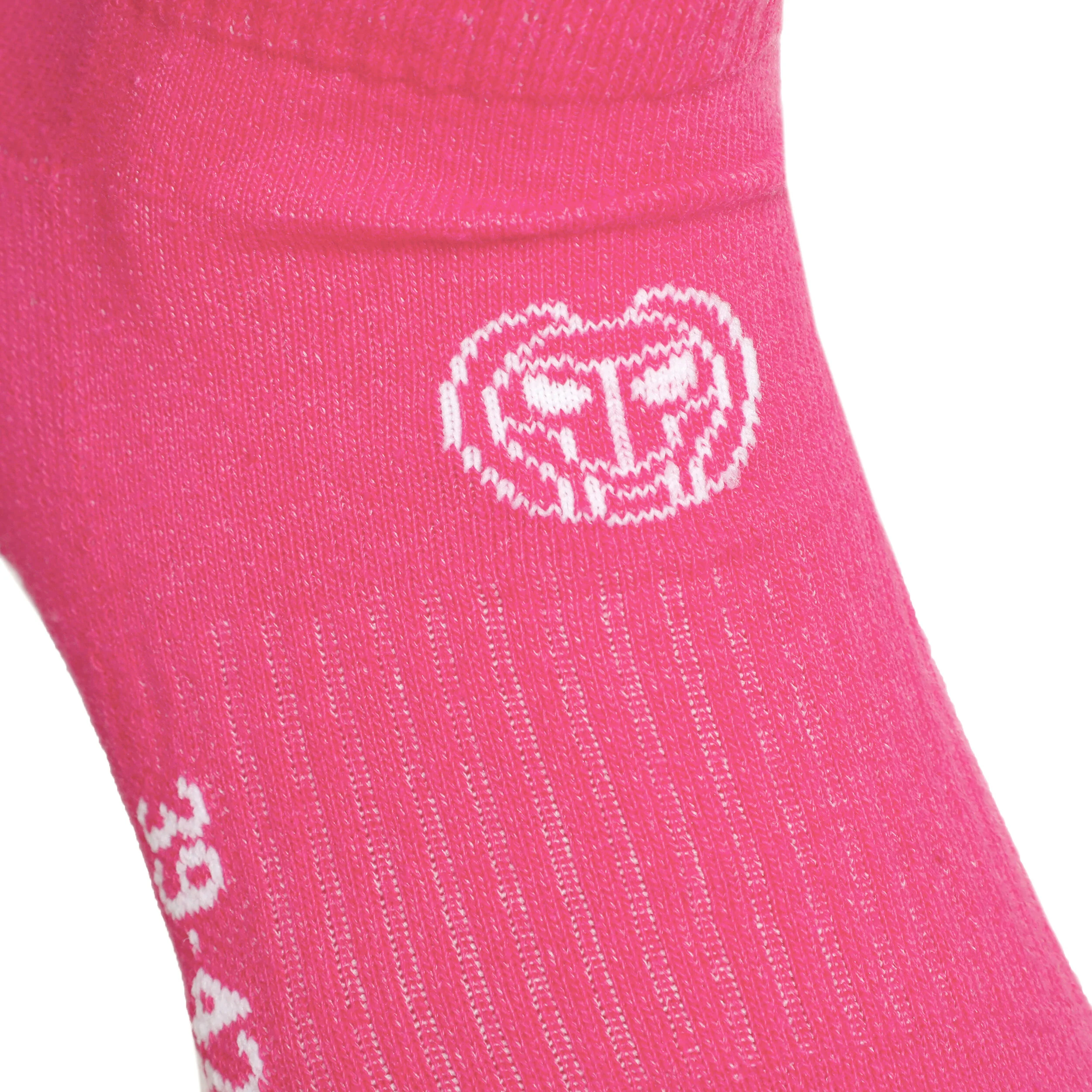 BIDI BADU No Party No Show Move Chaussettes De Tennis Pack De 3 - Pink , Blanc