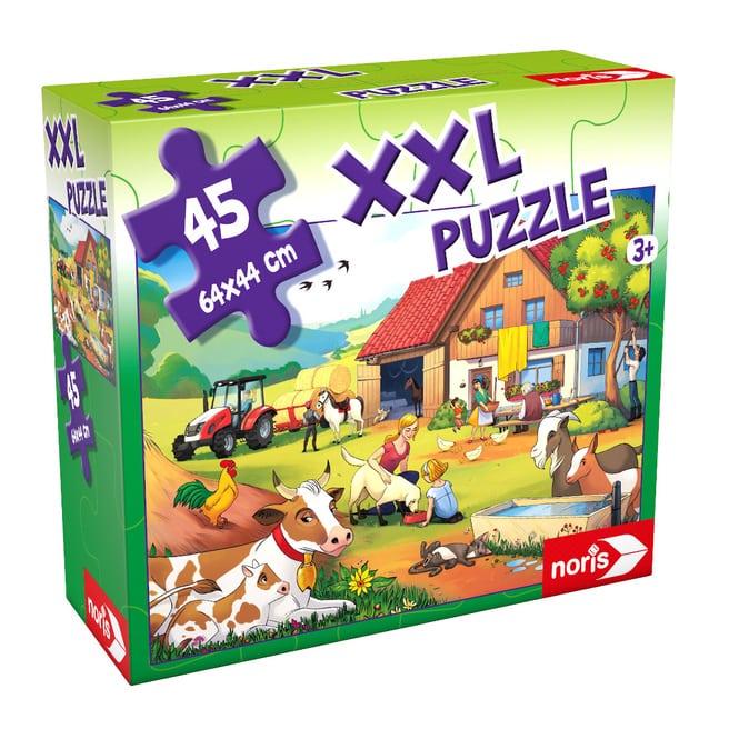 XXL Puzzle - Urlaub auf dem Bauernhof - Noris