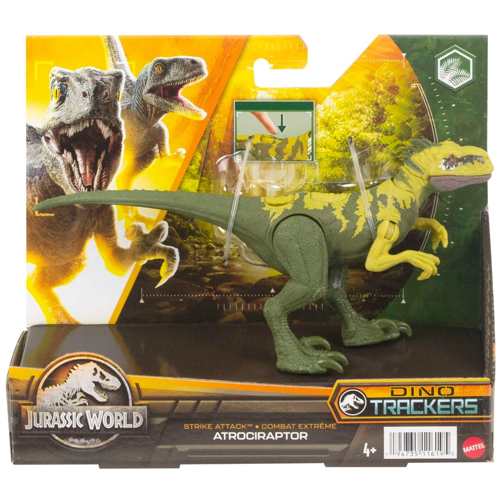 Jurassic World Strike Attack Atrociraptor Dinosaurierfigur