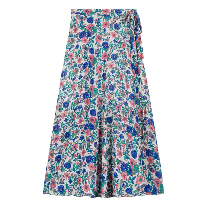 Louise Misha Jupe Lucia Coton Bio - Collection Femme | Bleu