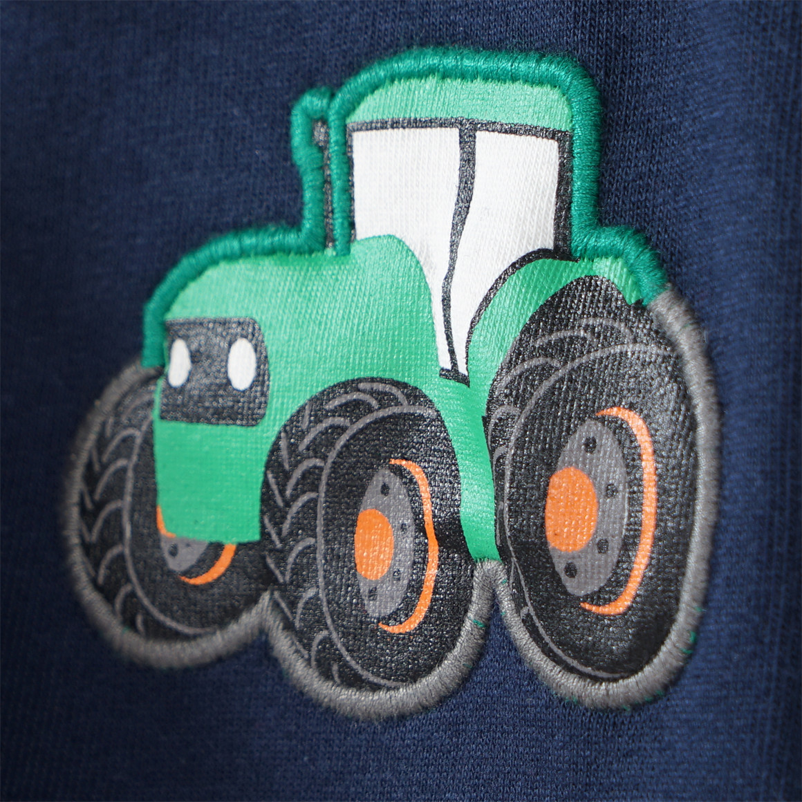Topolino Jungen Jogginghose mit Traktor-Stickerei dunkelblau