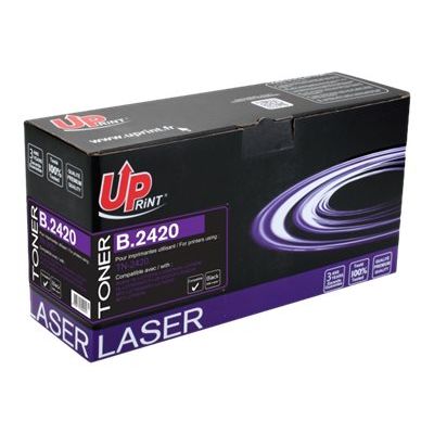 Cartouche laser compatible Brother TN2420 - noir - Uprint