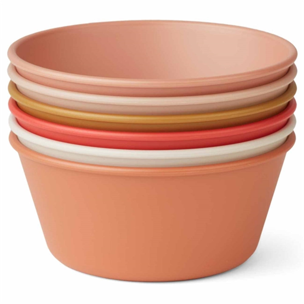 Irene Skåle 6-pak Tuscany Rose Multi Mix - LieWood