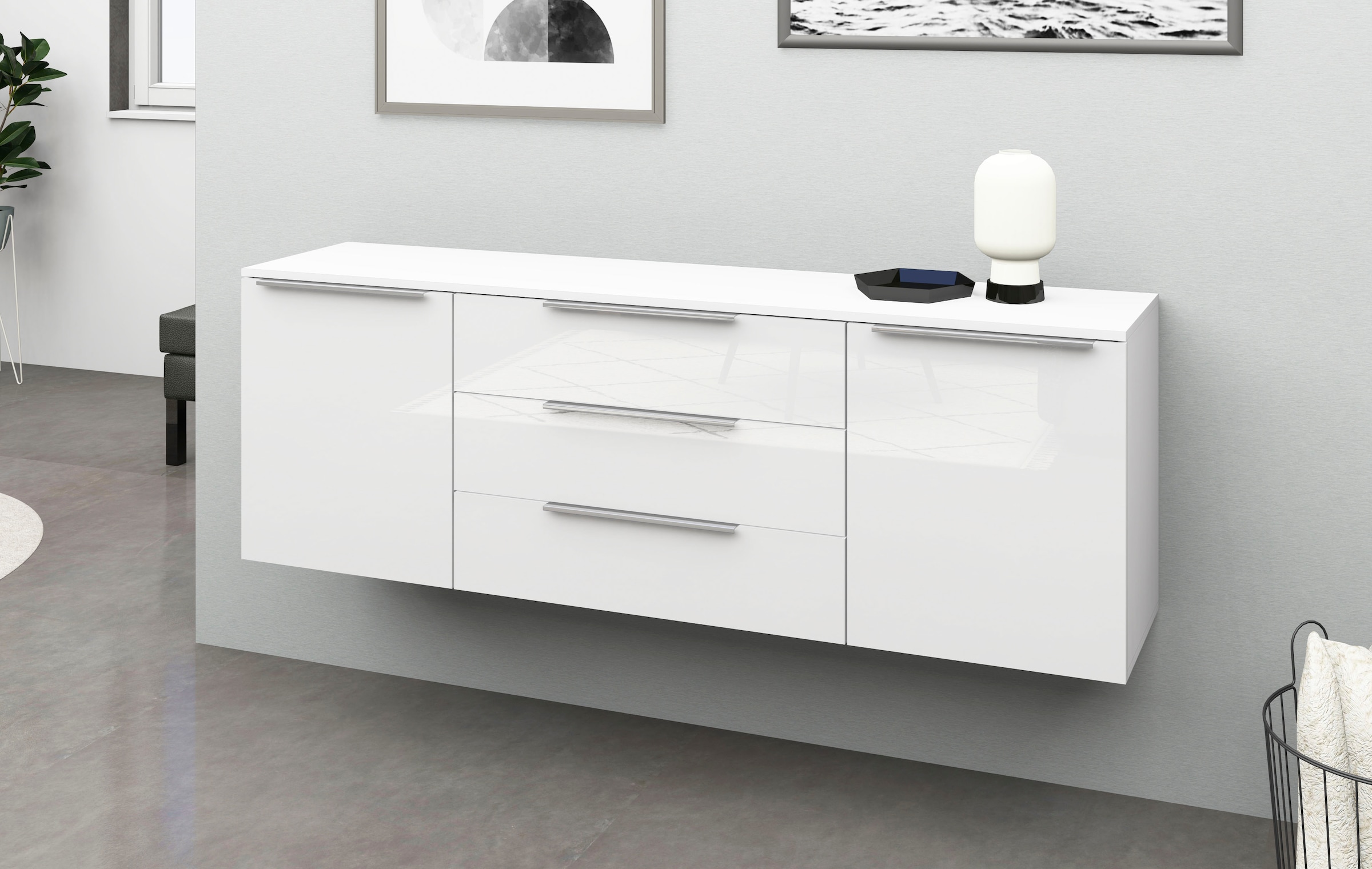 borchardt Möbel Sideboard »Oliva« Breite 166 oder 200 cm