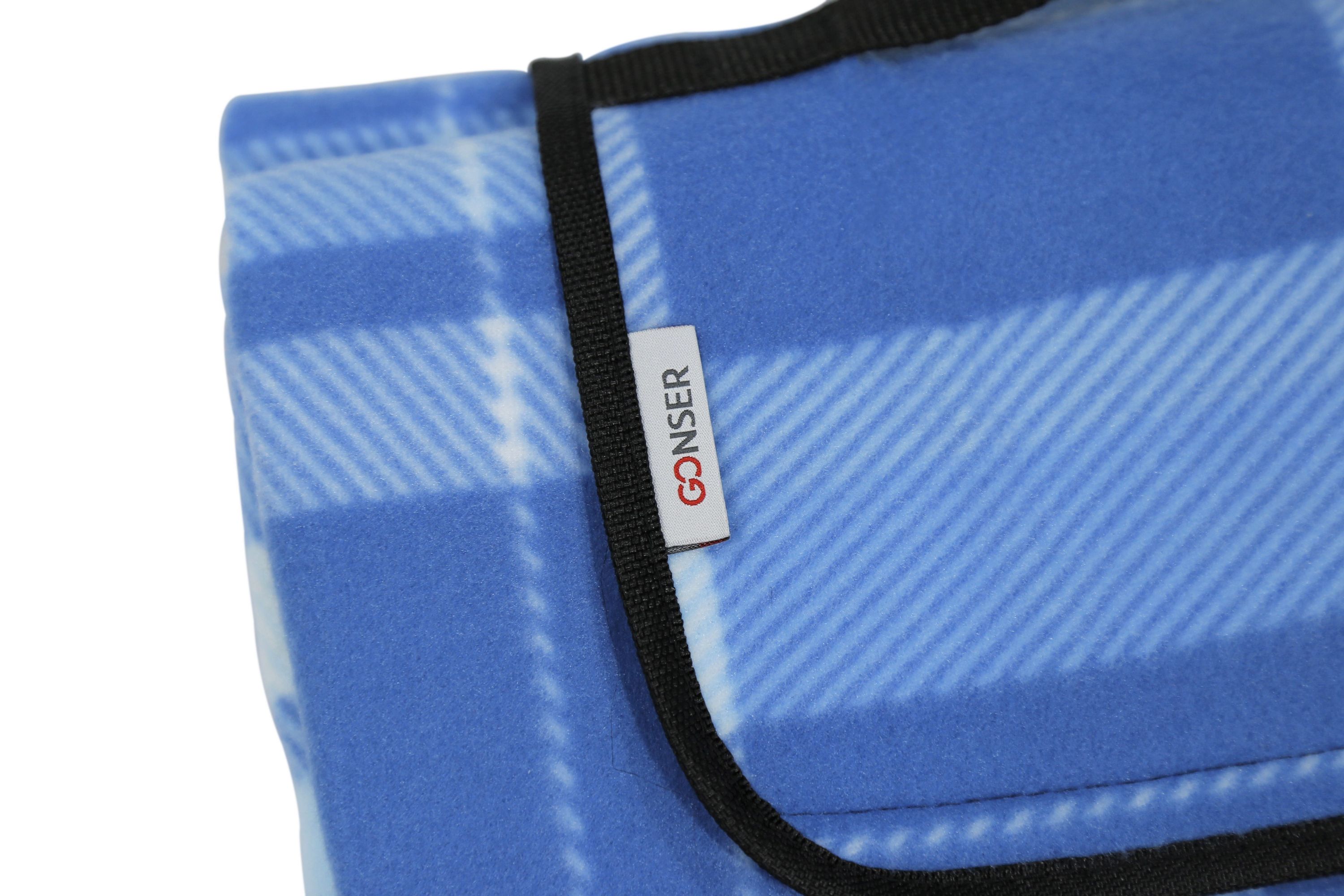 Picknickdecke 200 x 145 cm blau