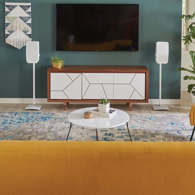 SANUS Gulvstander til Sonos Play:5 Hvid