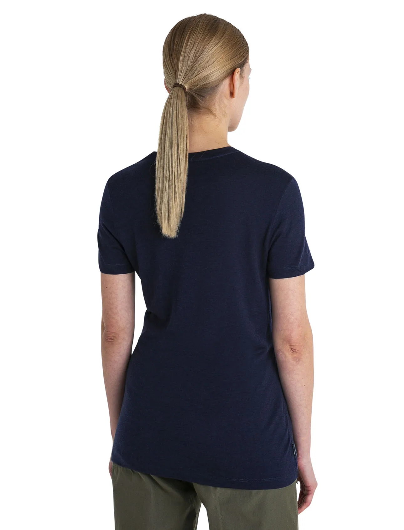 Icebreaker Women Merino 150 Tech Lite Iii Ss Tee Midnight Navy