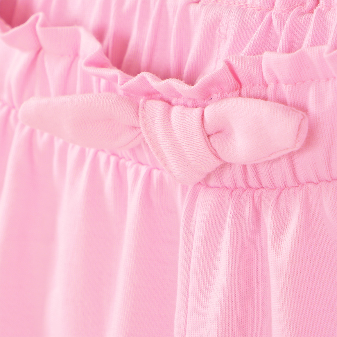 Yigga 2 Mädchen Shorts mit Zierschleife rosa / dunkelblau