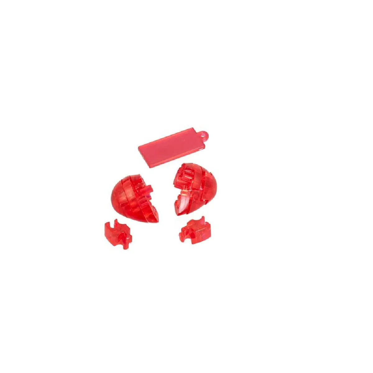 HCM Kinzel 3D Crystal Mini Cœur Rouge