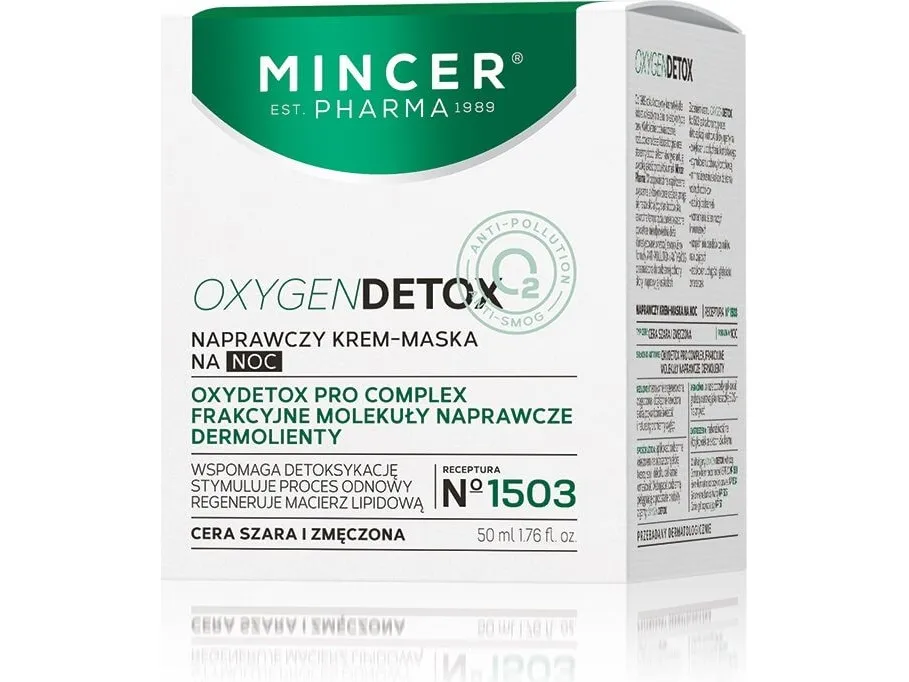 MINCER Oxygen Detox 1503 repairing cream/night cream