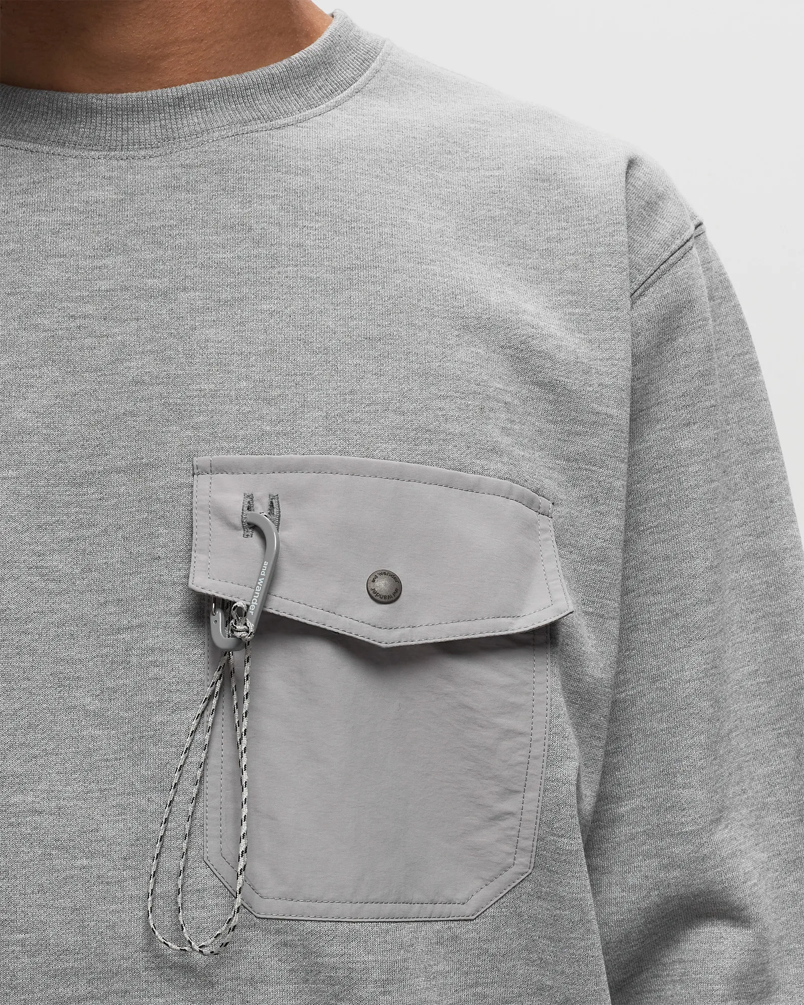 Gramicci X AND WANDER PRINT SWEATSHIRT