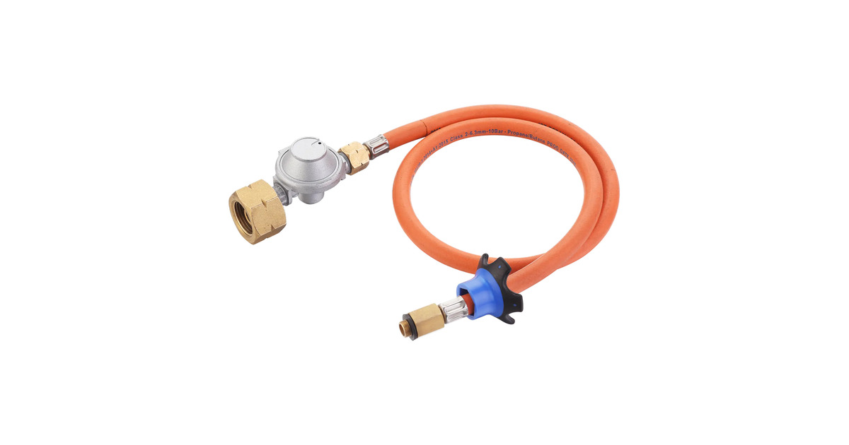CadacAdapterset HP naar LP drukregelaar  (met 85 cm gasslang)