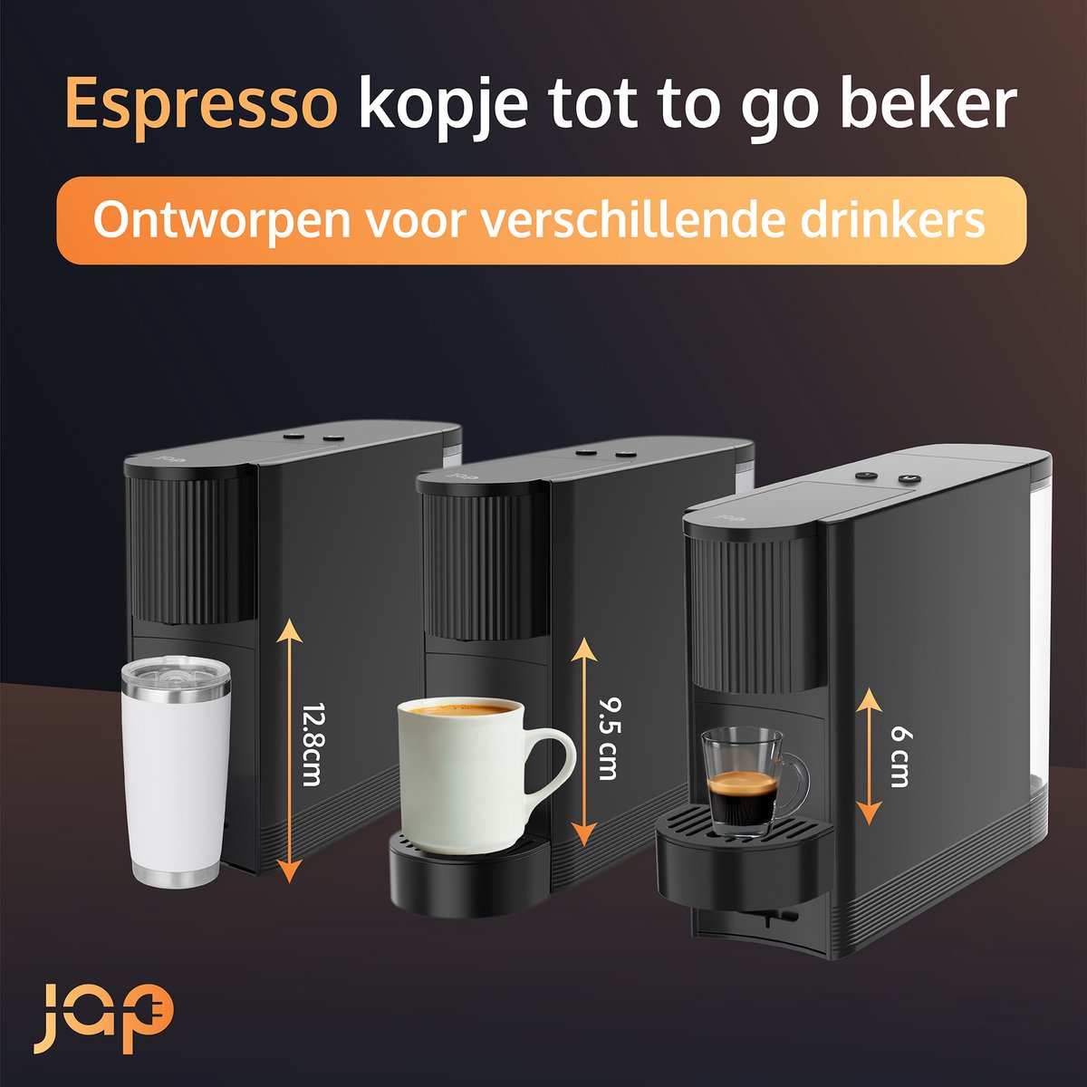JAP Capsura Koffiezetapparaat