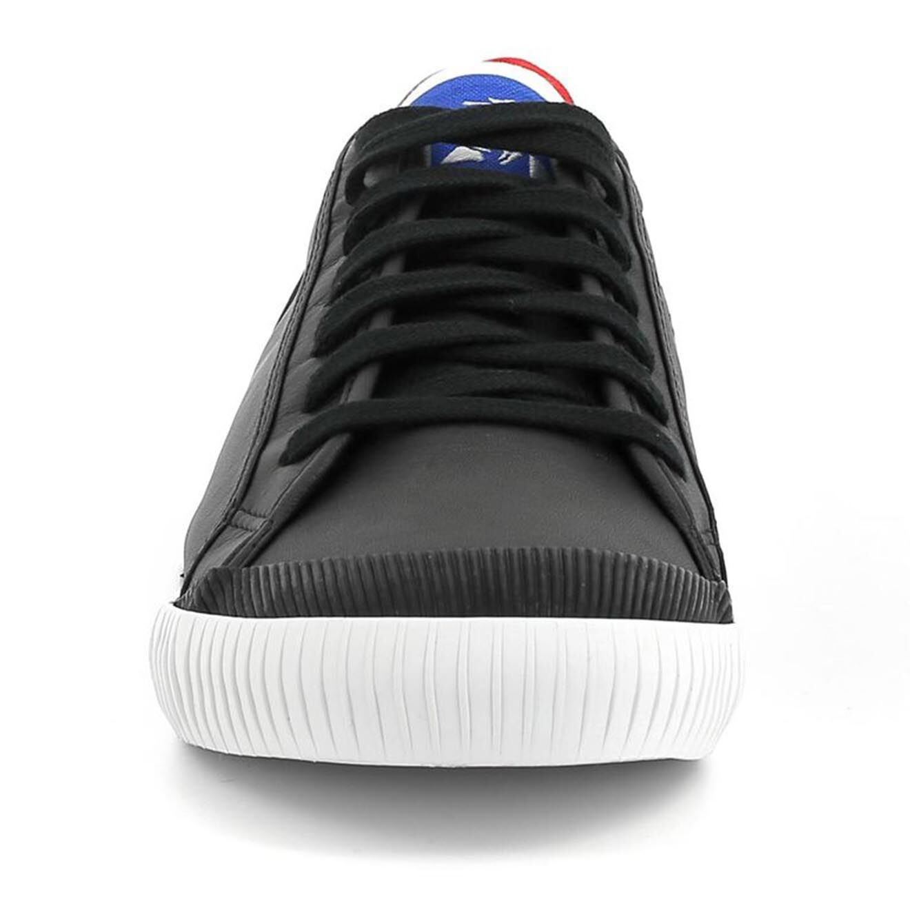 Le Coq Sportif Baskets en Cuir Nationale Premium noires