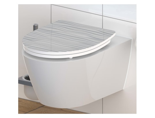 SCHUTTE - Schütte siège de toilette avec fermeture en douceur white wa...