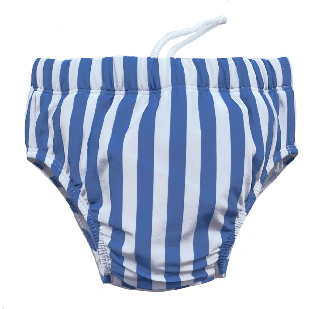 Køb Petit Crabe Vertical Stripes Leo Blebadebukser