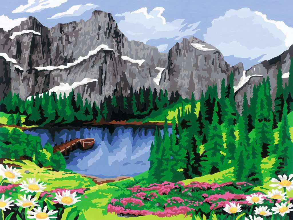 Ravensburger Spiel Bergblick