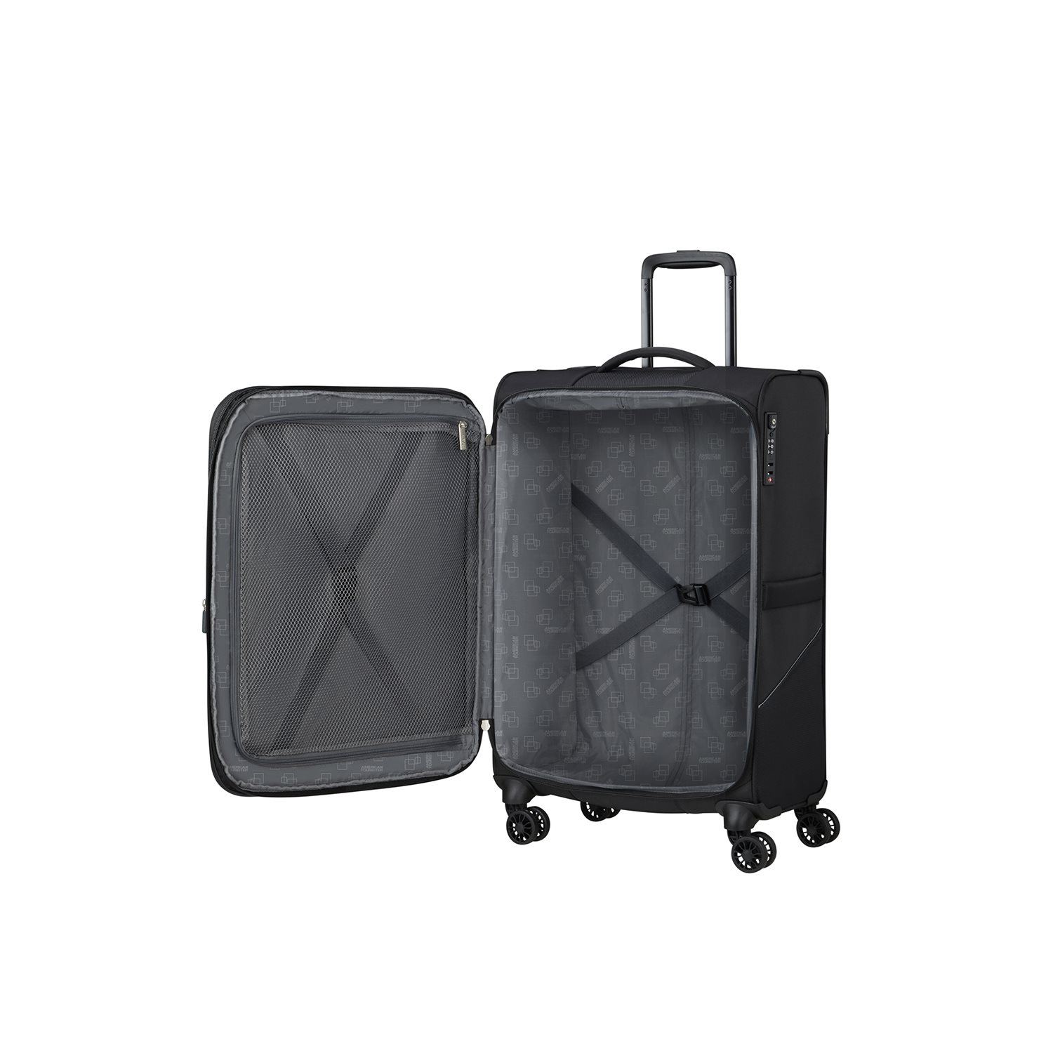 American Tourister Summerride Spinner M Exp black