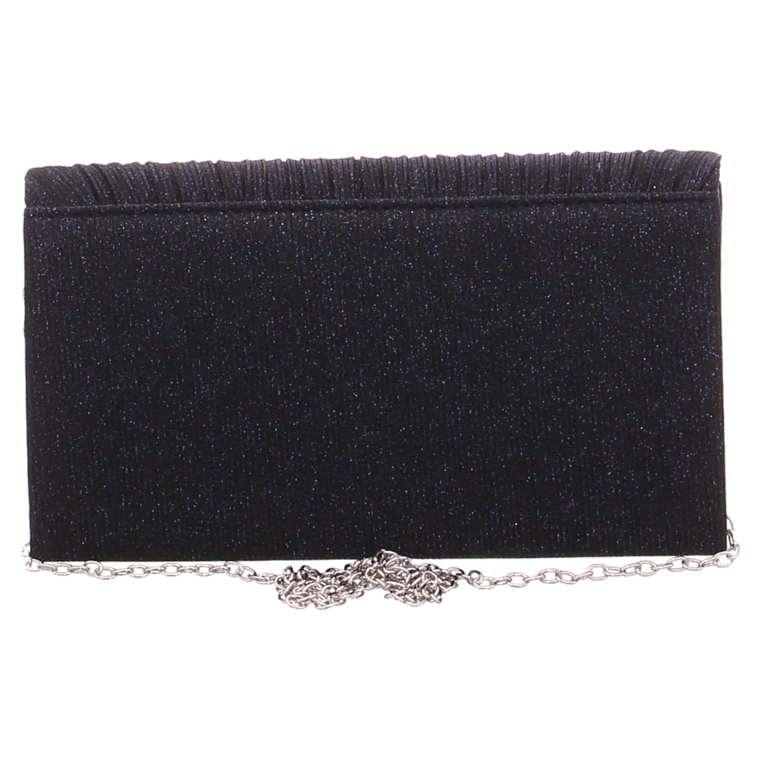 Clutch / Abendtasche Navy Textil