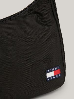 Bolsa de ombro Essential com patch de logotipo