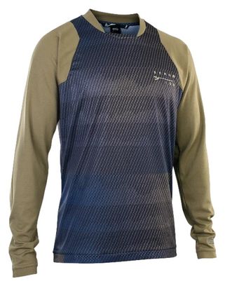 Maillot Manches Longues ION Scrub Marron