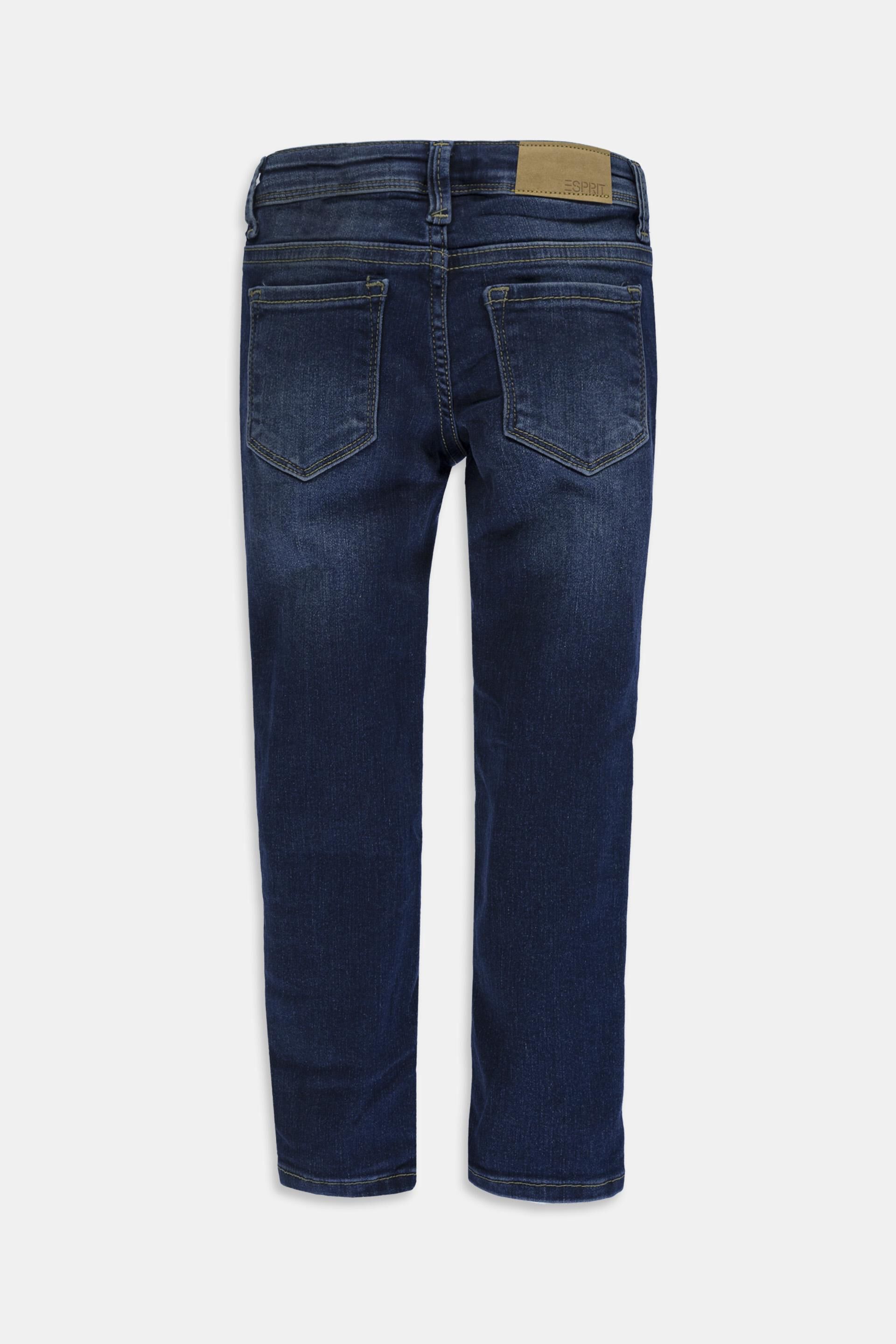 Jean stretch réglable en largeur à taille ajustable