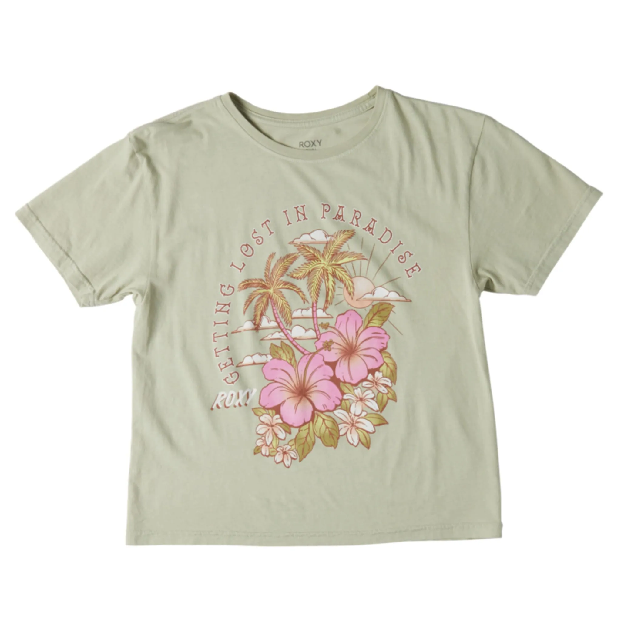 Roxy T-shirt Hibiscus Paradise 4-14ans