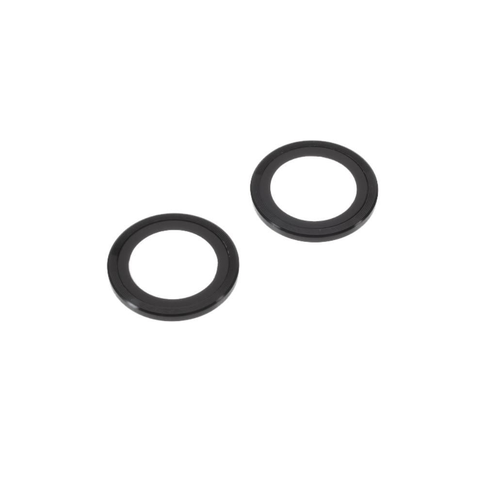 iPhone 13 / iPhone 13 Mini Kameraschutz Objektiv Ring Protector Abdeckung - Schwarz