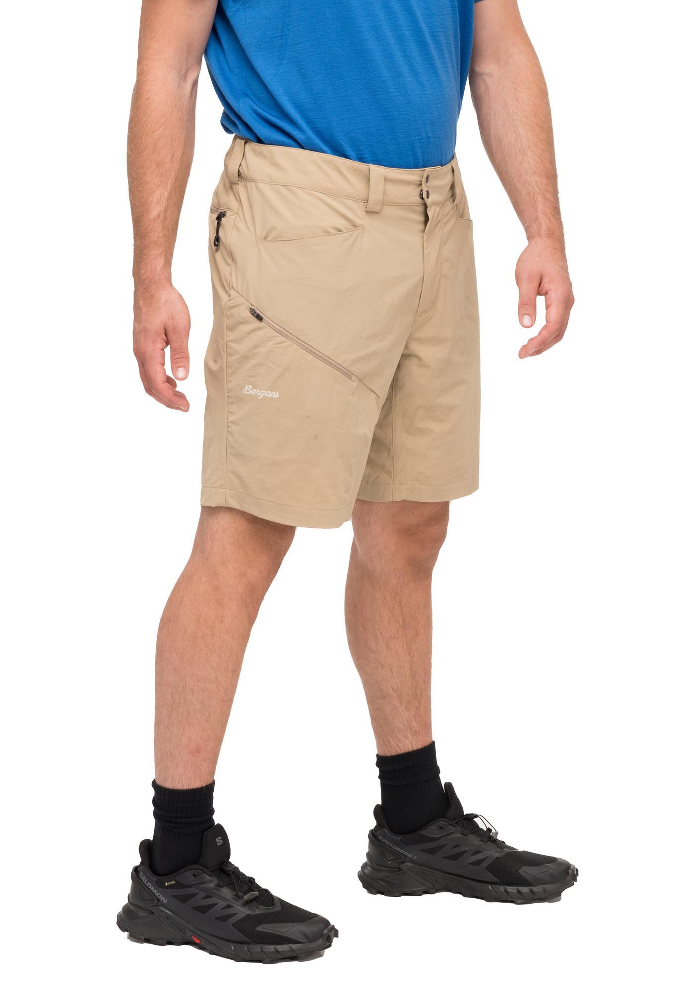 Rabot Light Softshell Shorts Herre Warm Sand