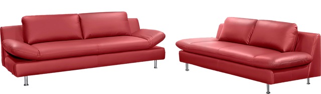 PLACES OF STYLE Polstergarnitur »Redding« Set, 2 Stk. tlg. bestehend aus 2- und 3-Sitzer