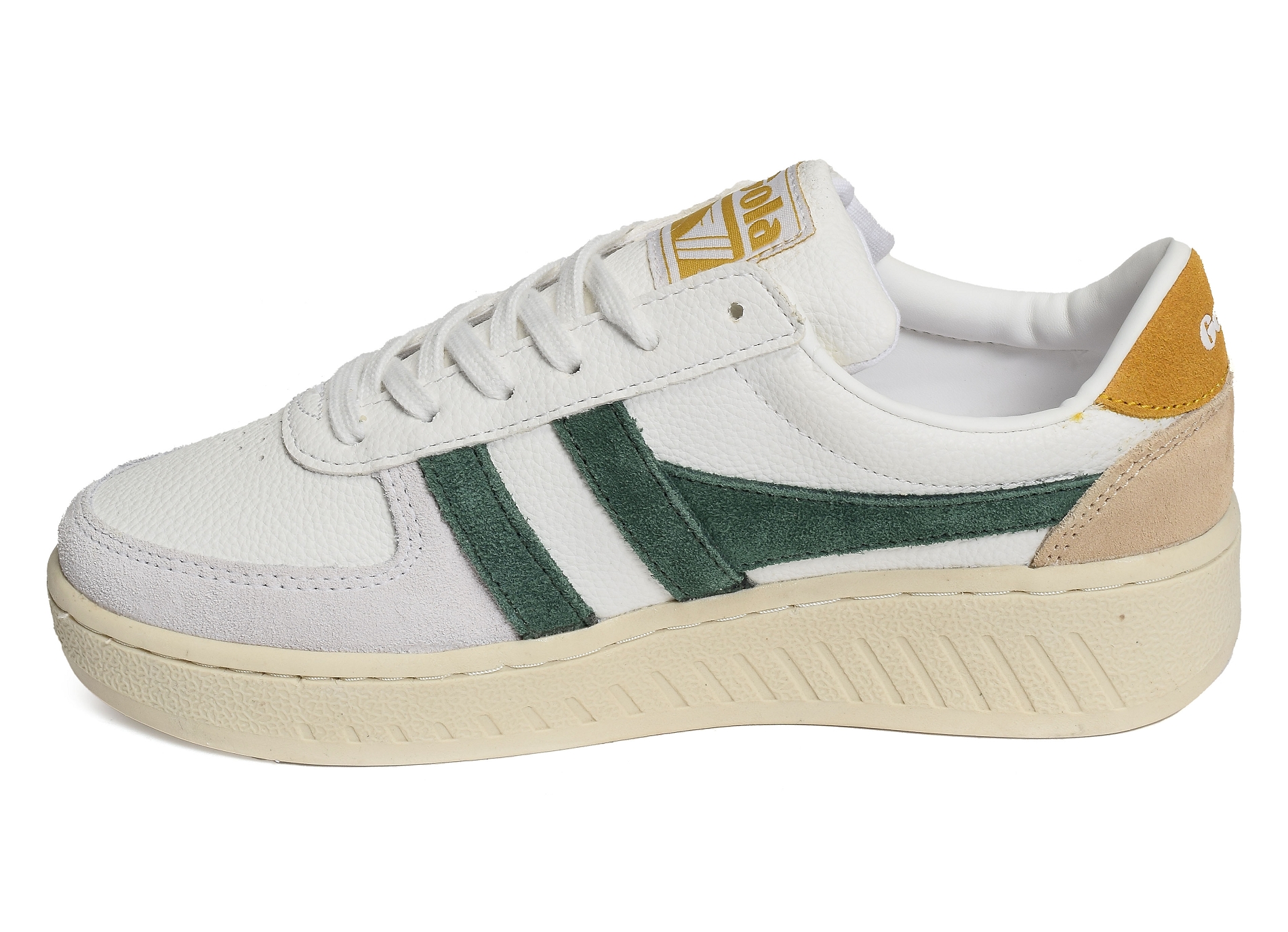 Grandslam trident trainers w vert blanc