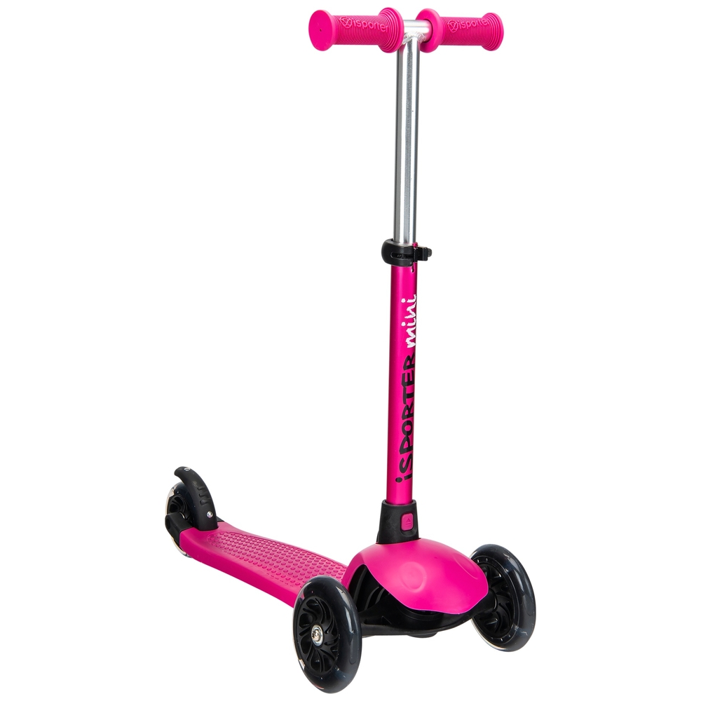 iSporter Mini LED Metallic Pink Scooter