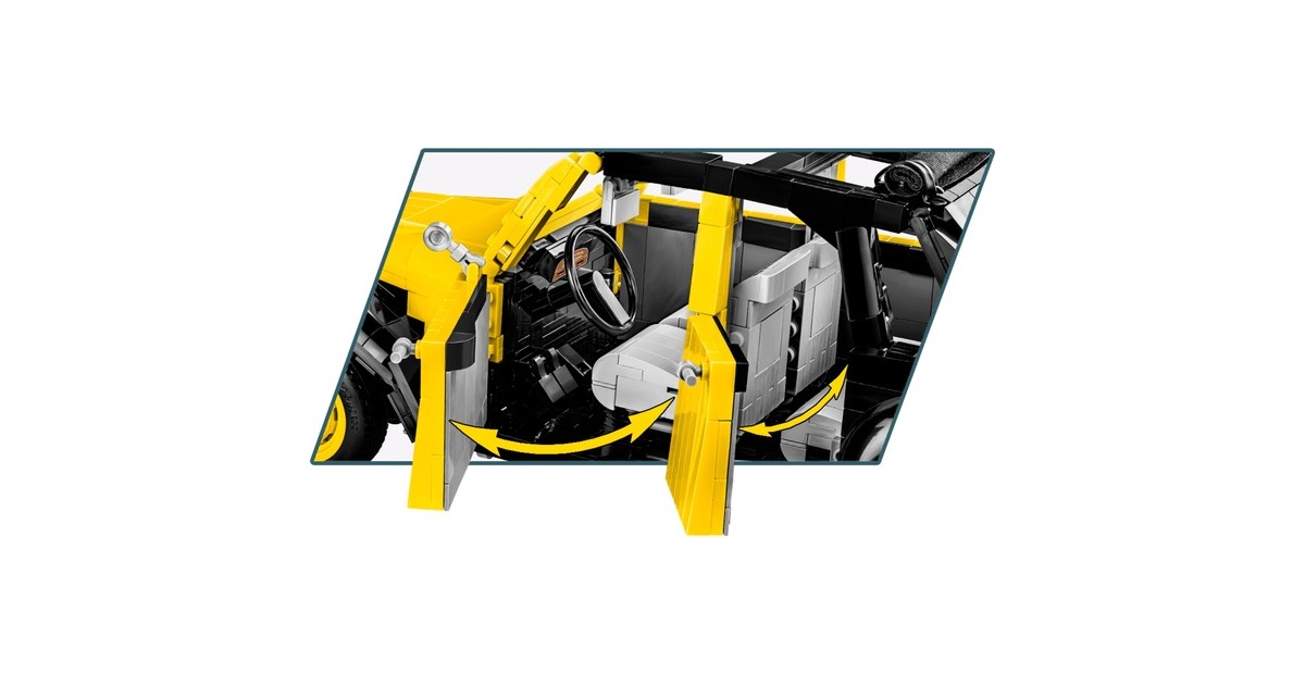 COBICitroen 2CV Charleston Constructiespeelgoed  (Schaal 1:12)