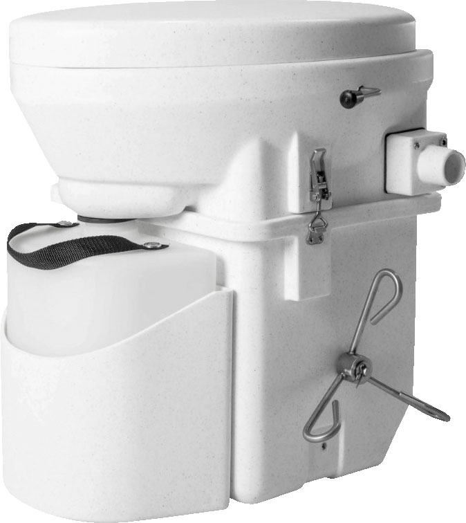 Nature s Head Trocken-Trenntoilette mit Fußkurbel