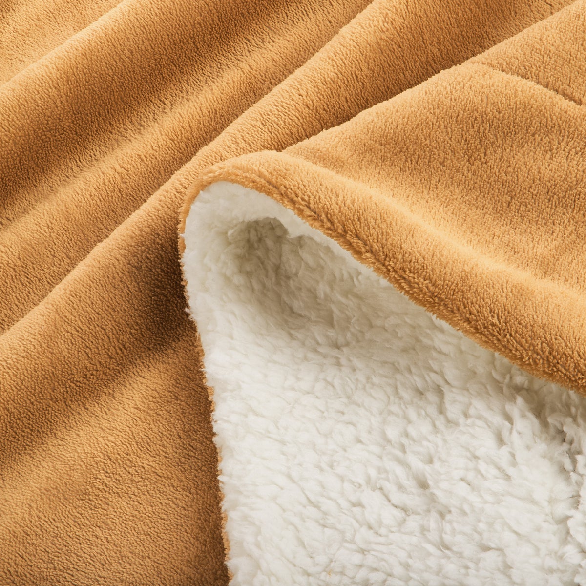 Beautissu Alina deken 150x200cm beige/wit