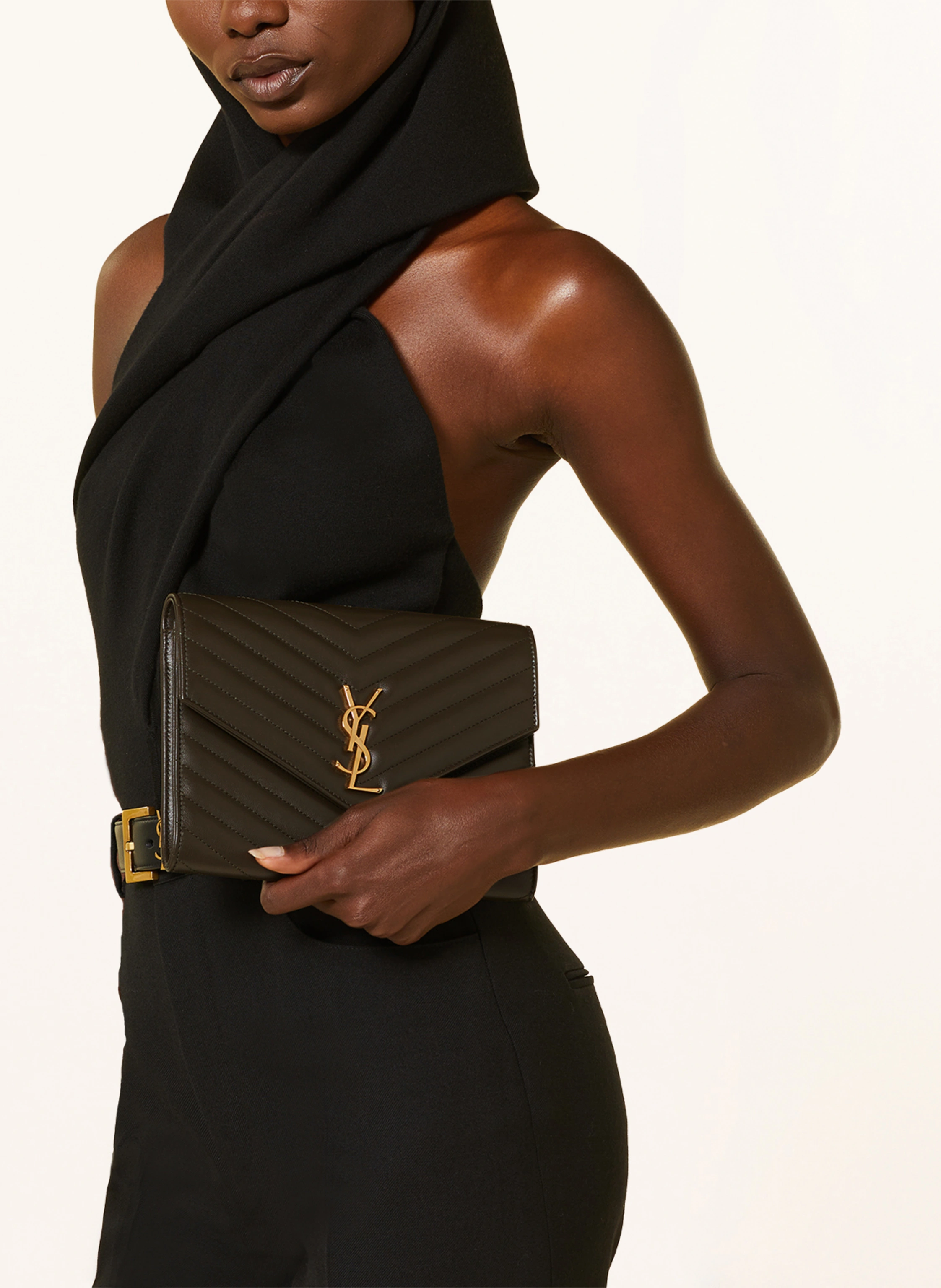SAINT LAURENT Clutch CASSANDRE