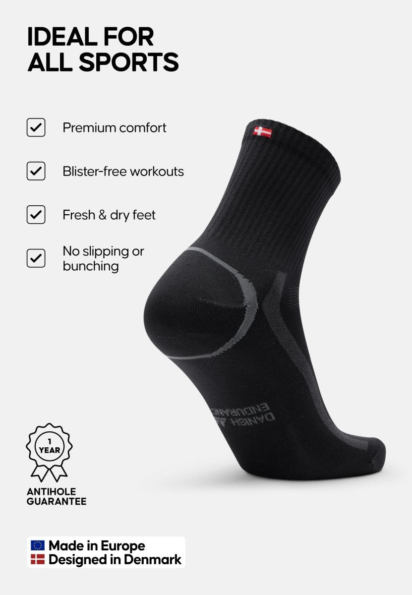QUARTER PRO SPORTSSTRØMPER