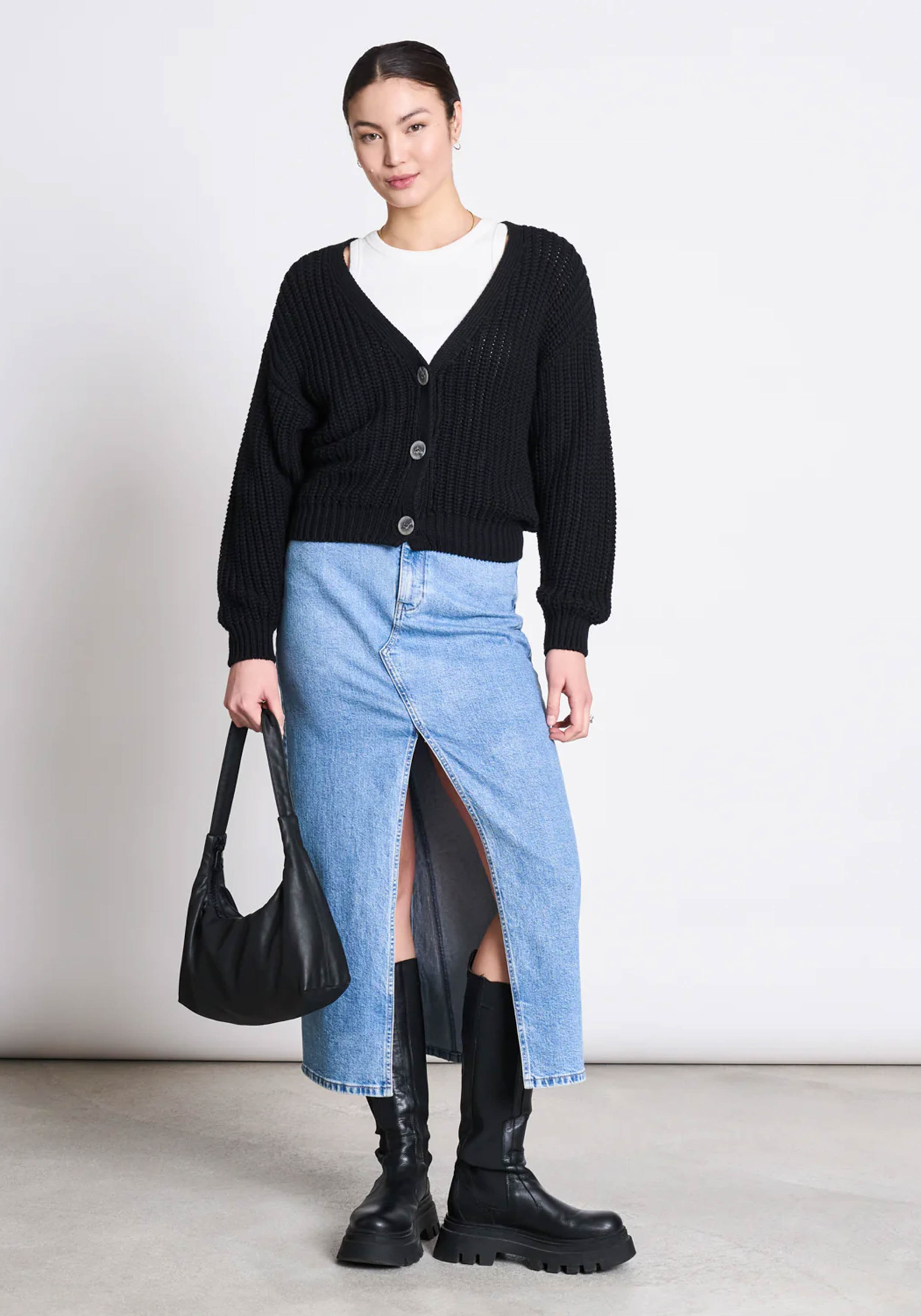 Jan 'n June Cardigan Lena Black