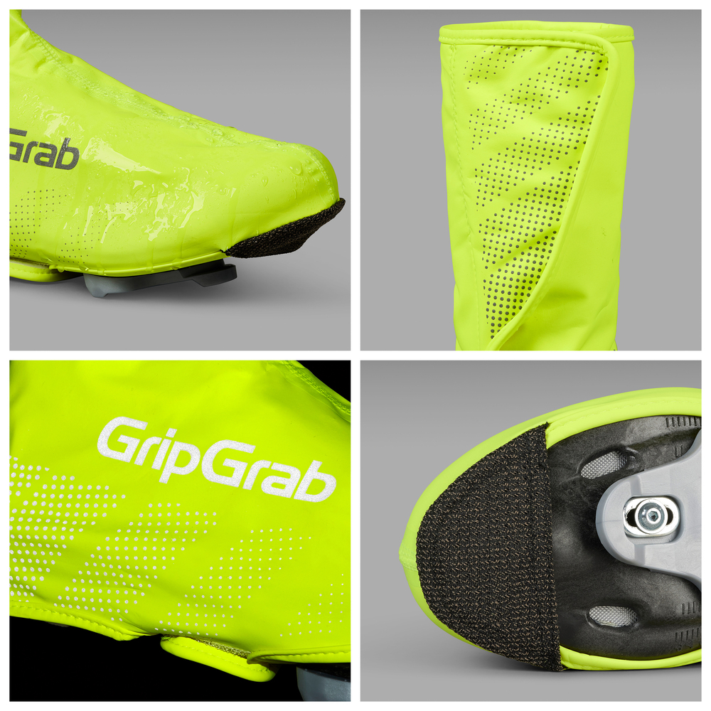GripGrab Ride Hi-Vis vandtætte skoovertræk