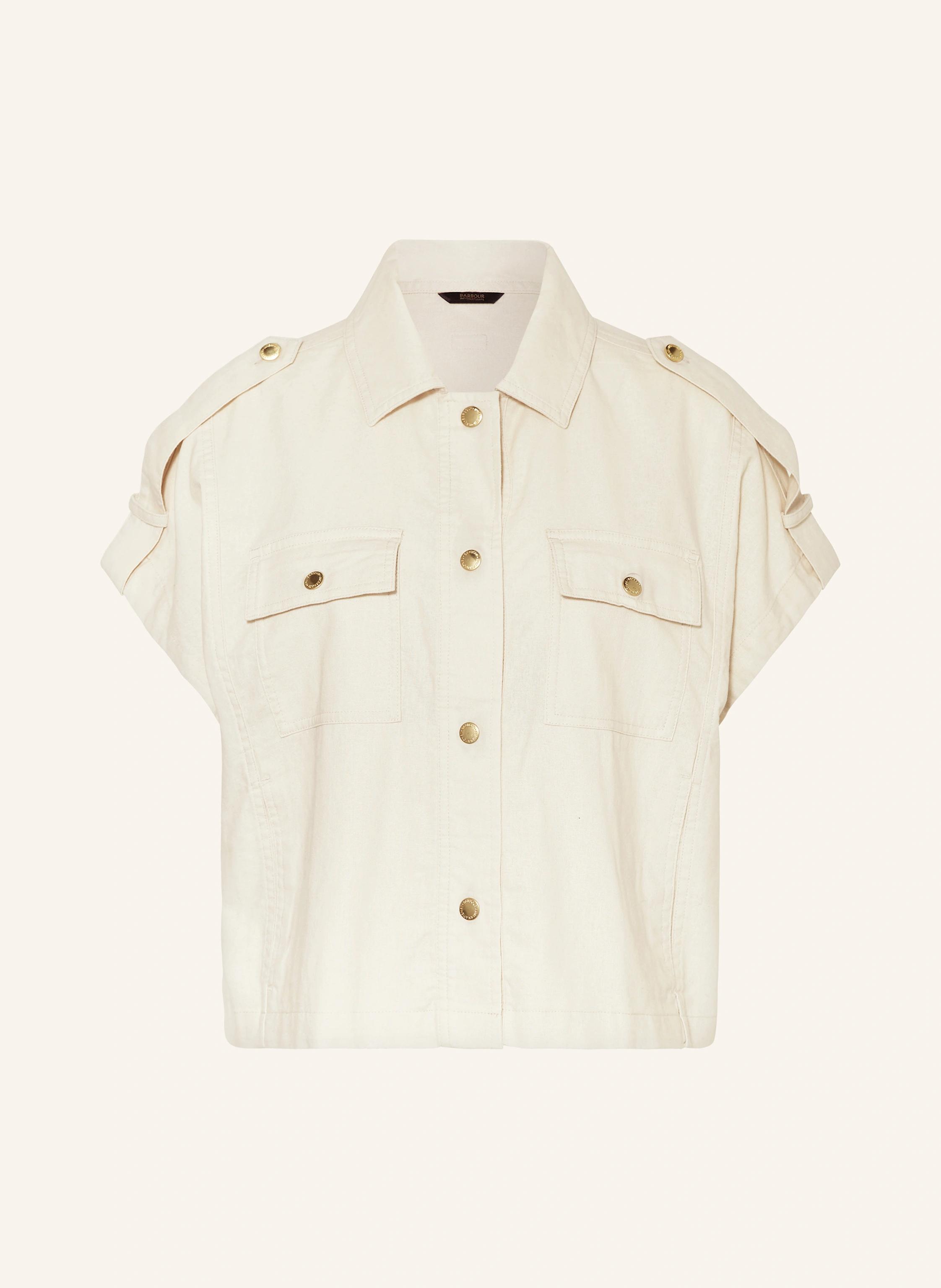 BARBOUR INTERNATIONAL Blusentop PRIYA mit Leinen